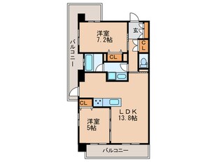 テラッツァ白壁の物件間取画像